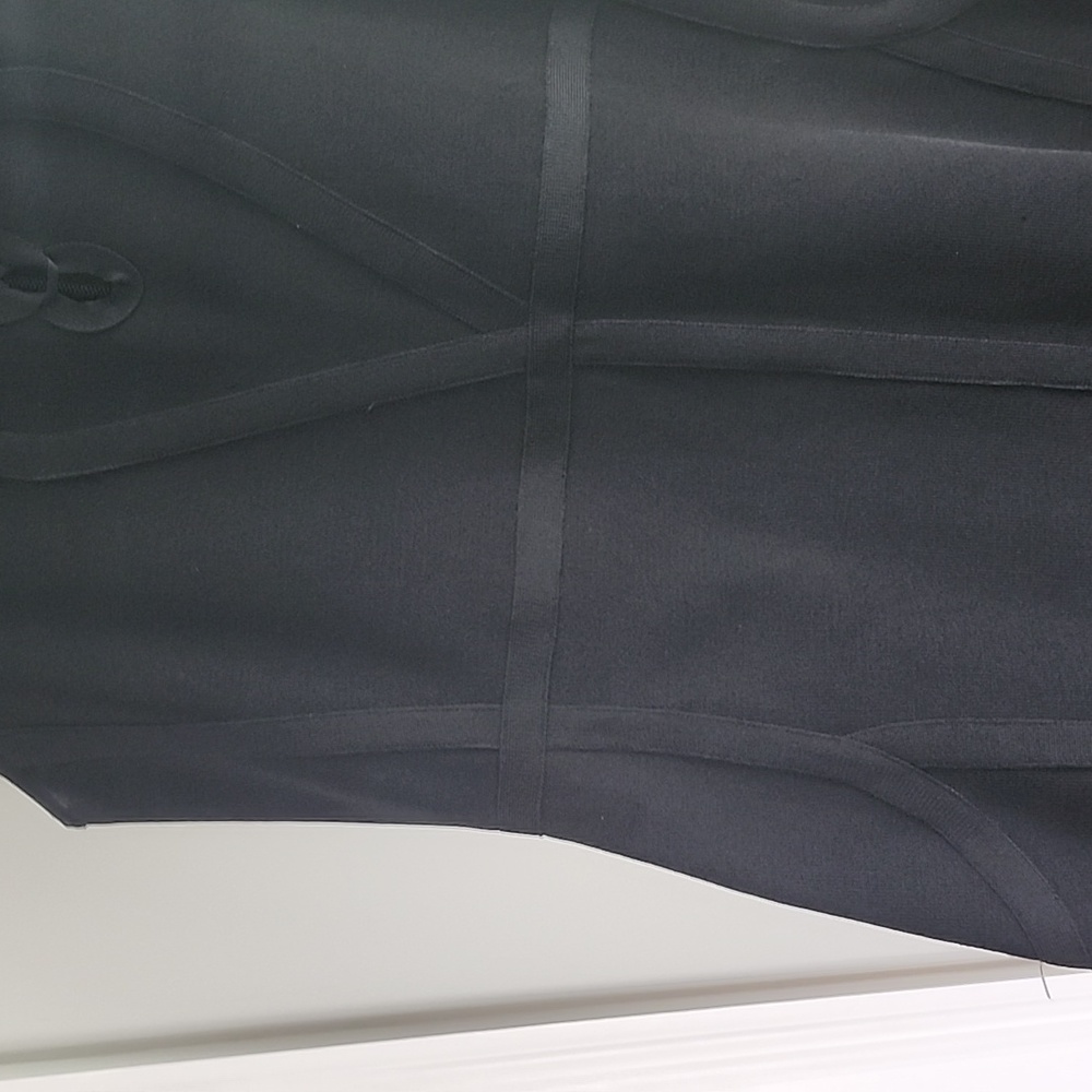 Guess Xl Black Curve Hugging Dress - image 4